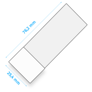 Lame de microscop cu câmp mat 76 x 26 x 1mm 50pcs